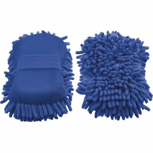 Microfiber vaskesvamp | Blå thumbnail