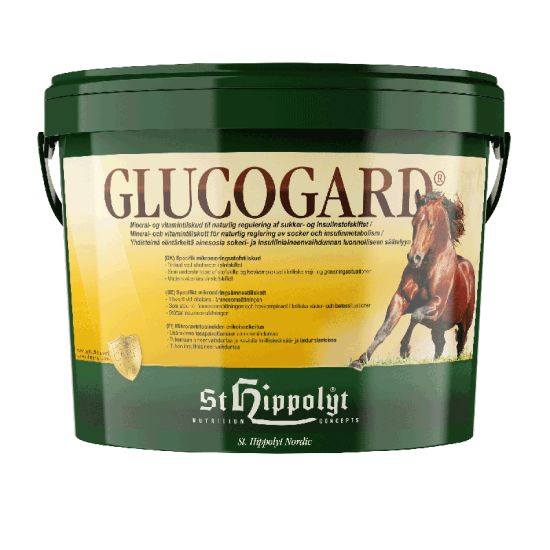 Glucogard fra hippolyt til hjlæp af stofskifteproblemer ved heste