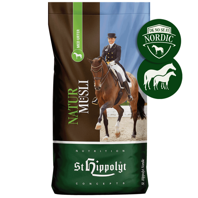 St. Hippolyt NaturMüsli Easy Breeder 20 kg. thumbnail