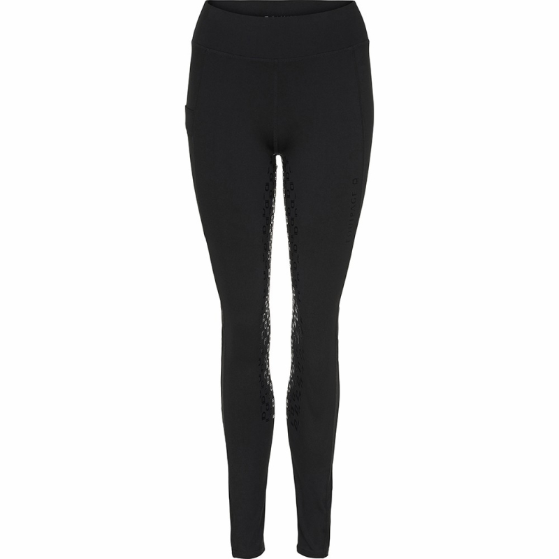Equipage Tights "Finley" | Sort