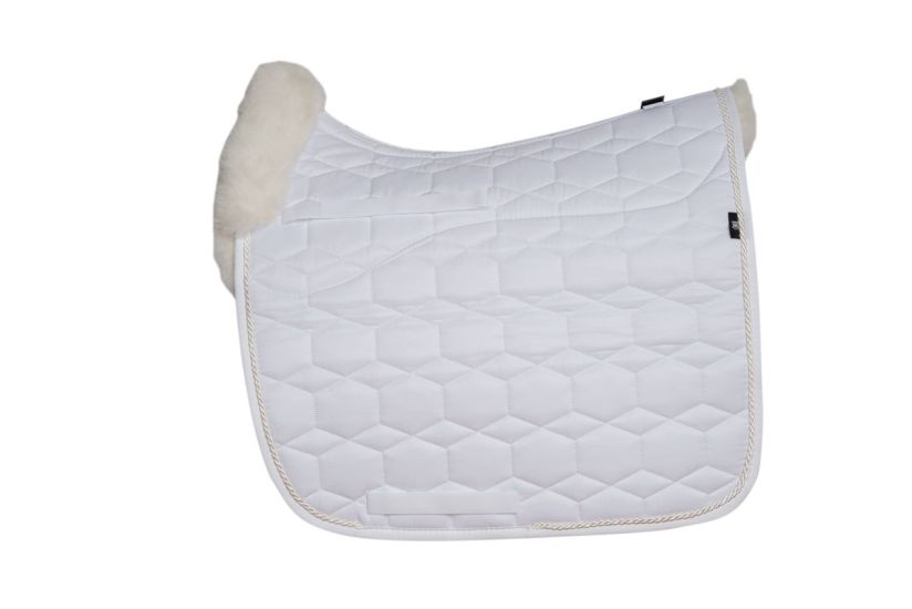 Mattes dressurunderlag hvid 1
