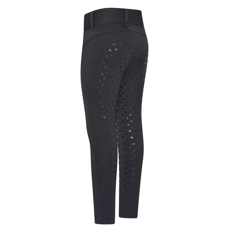 Børn ride vinter tights fra eur-star set bagfra
