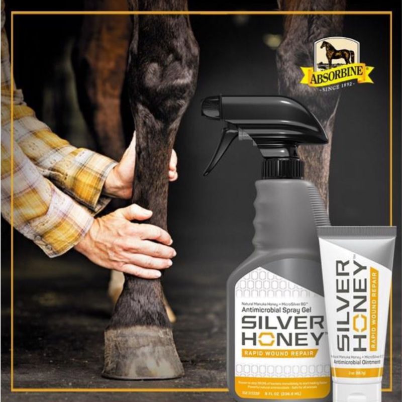 Absorbine silver & Honey salve og spray