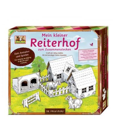 Samlesæt i karton - min lille hestestald thumbnail