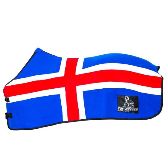 Islandsk farve Grå Fleece Dækken