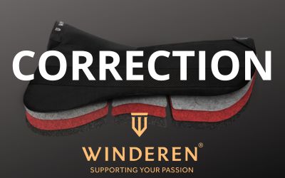 Winderen pads correction